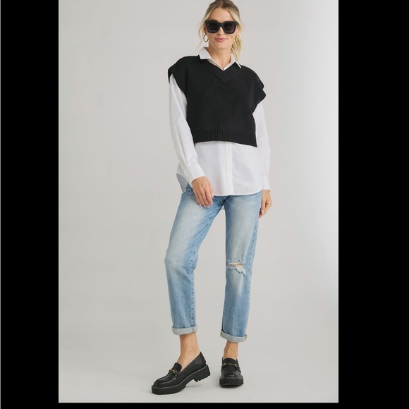 Risen brand boyfriend jeans, Size 26 - Picture 2 of 12